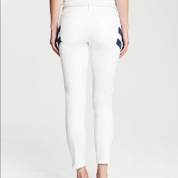 SALE Banana Republic Heritage Side Stripe Zip Crop - Picture 6 of 8